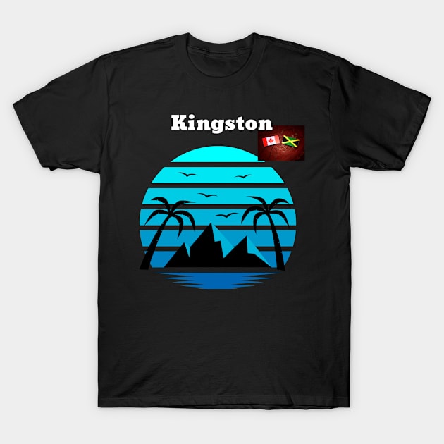 Great Jamaican holiday destination, Kingston Town, Jamaica T-Shirt by johnnie2749